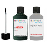 citroen zx vert poseidon code esy touch up Paint With primer undercoat anti rust scratches stone chip paint