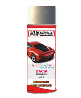 Paint For DACIA logan Code A19 Aerosol Spray anti rust primer undercoat