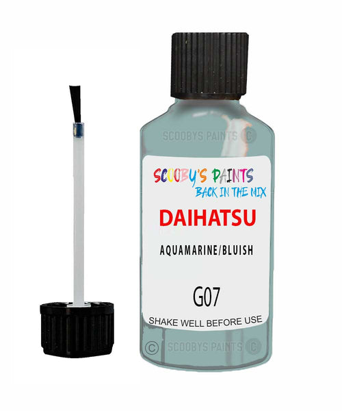 Paint For Daihatsu Charade Aquamarine/Bluish Green G07 Touch Up Scratch Repair Paint