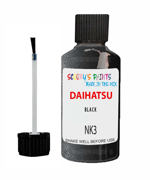 Paint For Daihatsu Domino Black Nk3 Touch Up Scratch Repair Paint