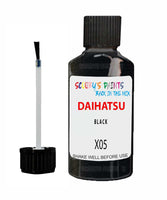 Paint For Daihatsu Opti Black X05 Touch Up Scratch Repair Paint