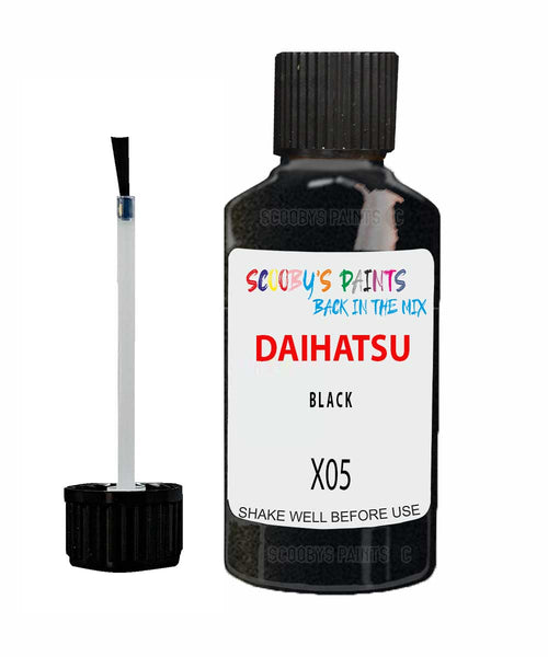 Paint For Daihatsu Sirion Black X05 Touch Up Scratch Repair Paint