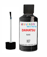 Paint For Daihatsu Coo Black X07 Touch Up Scratch Repair Paint
