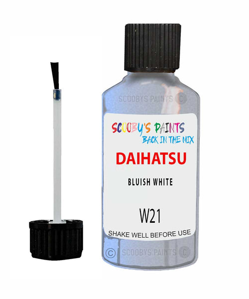 Paint For Daihatsu Coo Bluish White W21 Touch Up Scratch Repair Paint