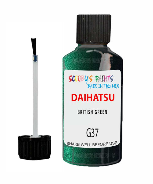 Paint For Daihatsu Mira British Green G37 Touch Up Scratch Repair Paint
