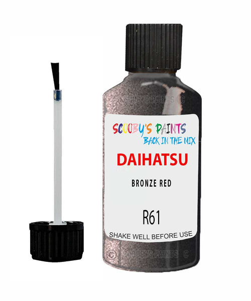 Paint For Daihatsu Move Bronze Red R61 Touch Up Scratch Repair Paint