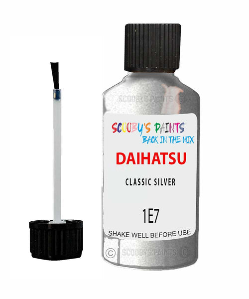 Paint For Daihatsu Xenia Classic Silver 1E7 Touch Up Scratch Repair Paint