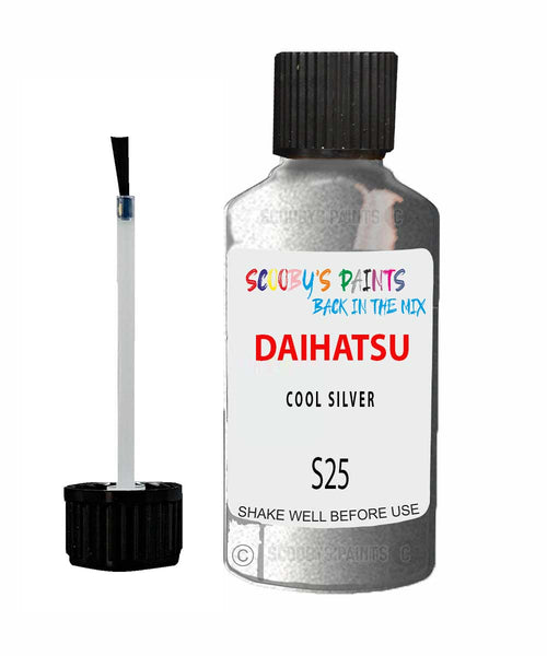 Paint For Daihatsu Terios Cool Silver S25 Touch Up Scratch Repair Paint