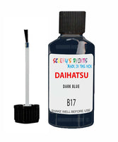 Paint For Daihatsu Charade Dark Blue B17 Touch Up Scratch Repair Paint