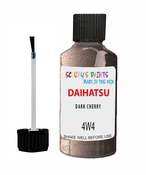 Paint For Daihatsu Mebius Dark Cherry 4W4 Touch Up Scratch Repair Paint