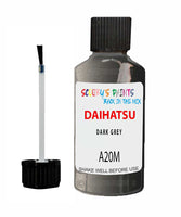 Paint For Daihatsu Feroza Dark Grey A20M Touch Up Scratch Repair Paint
