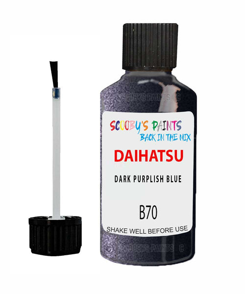 Paint For Daihatsu Mira Dark Purplish Blue B70 Touch Up Scratch Repair Paint