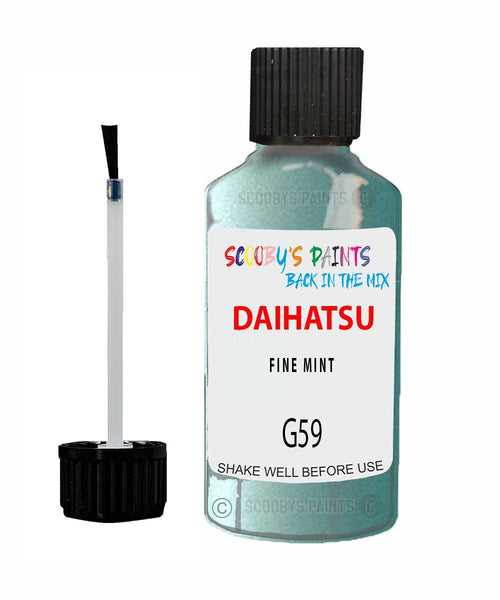 Paint For Daihatsu Move Canbus Fine Mint G59 Touch Up Scratch Repair Paint