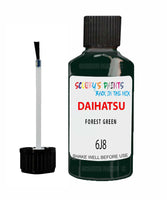 Paint For Daihatsu Xenia Forest Green 6J8 Touch Up Scratch Repair Paint