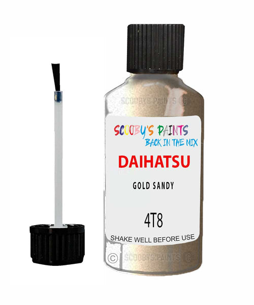 Paint For Daihatsu Boon Luminas Gold Sandy 4T8 Touch Up Scratch Repair Paint