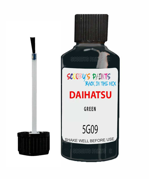 Paint For Daihatsu Applause Green 5G09 Touch Up Scratch Repair Paint