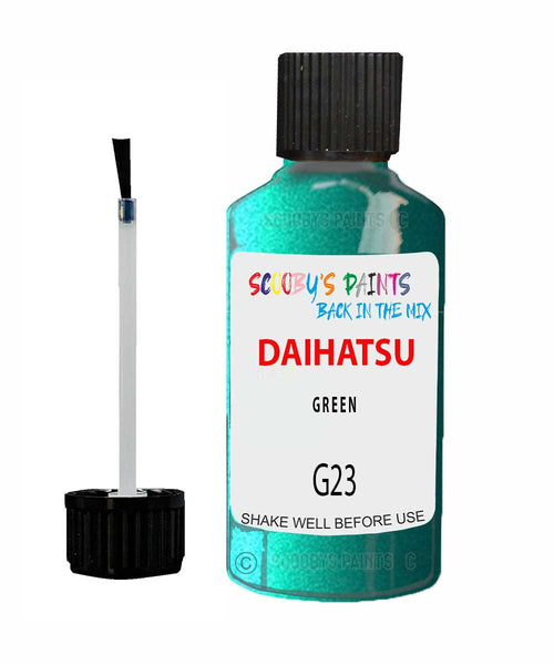 Paint For Daihatsu Charade Green G23 Touch Up Scratch Repair Paint