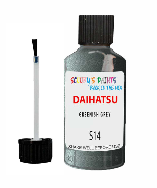 Paint For Daihatsu Charade Greenish Grey S14 Touch Up Scratch Repair Paint