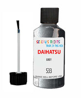 Paint For Daihatsu Xenia Grey S33 Touch Up Scratch Repair Paint