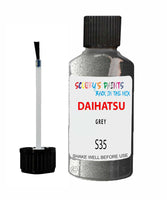 Paint For Daihatsu Trevis Grey S35 Touch Up Scratch Repair Paint