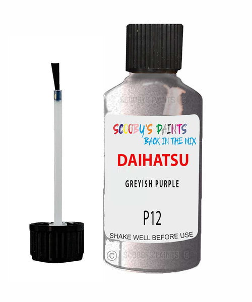 Paint For Daihatsu Coo Greyish Purple P12 Touch Up Scratch Repair Paint