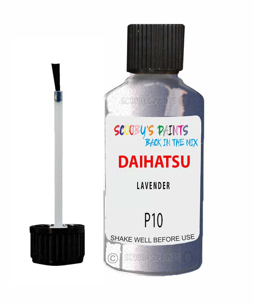 Paint For Daihatsu Sirion Lavender P10 Touch Up Scratch Repair Paint