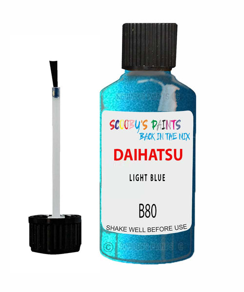 Paint For Daihatsu Mira Light Blue B80 Touch Up Scratch Repair Paint