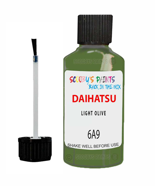 Paint For Daihatsu Delta Light Olive 6A9 Touch Up Scratch Repair Paint
