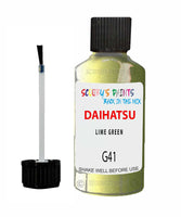 Paint For Daihatsu Be-Go Lime Green G41 Touch Up Scratch Repair Paint