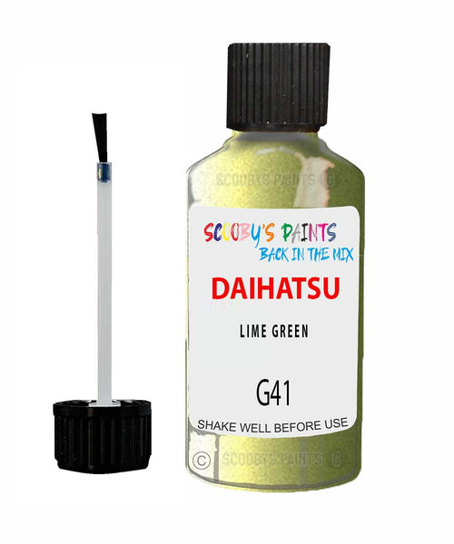 Paint For Daihatsu Mira Lime Green G41 Touch Up Scratch Repair Paint