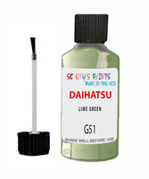 Paint For Daihatsu Move Conte Lime Green G51 Touch Up Scratch Repair Paint