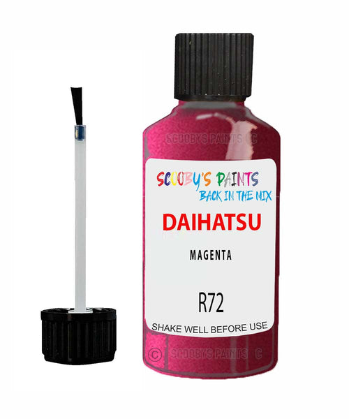 Paint For Daihatsu Mira Magenta R72 Touch Up Scratch Repair Paint