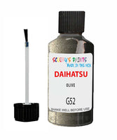 Paint For Daihatsu Be-Go Olive G52 Touch Up Scratch Repair Paint