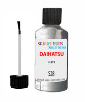 Paint For Daihatsu Rocky Silver S28 Touch Up Scratch Repair Paint