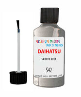 Paint For Daihatsu Move Canbus Smooth Grey S42 Touch Up Scratch Repair Paint