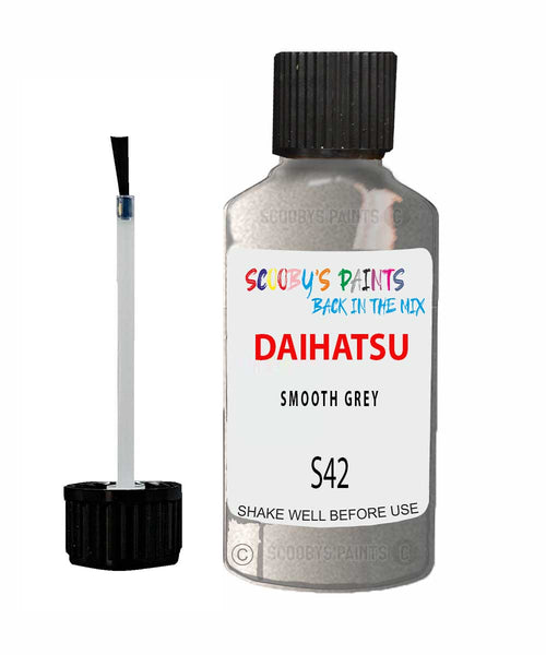 Paint For Daihatsu Rocky Smooth Grey S42 Touch Up Scratch Repair Paint