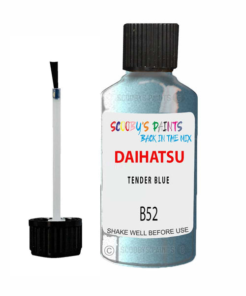 Paint For Daihatsu Sirion Tender Blue B52 Touch Up Scratch Repair Paint