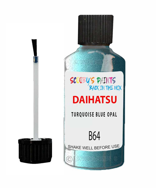 Paint For Daihatsu Terios Turquoise Blue Opal B64 Touch Up Scratch Repair Paint