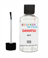 Paint For Daihatsu Move White W08 Touch Up Scratch Repair Paint