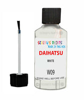Paint For Daihatsu Coo White W09 Touch Up Scratch Repair Paint