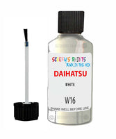 Paint For Daihatsu Mira White W16 Touch Up Scratch Repair Paint