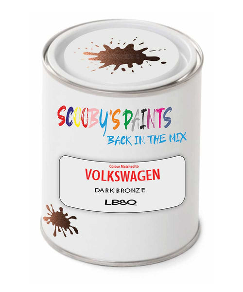 spray gun 2 pack paint Volkswagen Dark Bronze Code: Lb8Q