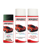 Primer undercoat anti rust Paint For Volvo S70/V70 Dark Olive Colour Code 421
