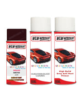Primer undercoat anti rust Paint For Volvo 300 Series Dark Red Colour Code 229