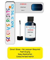 Paint For Dodge Durango Patriot Blue Pbt Touch Up Paint Scratch Stone Chip Kit