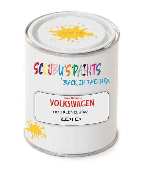 spray gun 2 pack paint Volkswagen Double Yellow Code: Ld1D