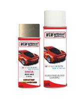 Paint For DACIA logan mcv Code HNL Aerosol Spray Basecoat Paint