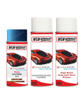 Paint For DACIA sandero Code RPK Aerosol Spray basecoat paint with lacquer