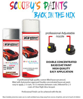 Paint For DACIA logan mcv Code KQA Aerosol Spray for body panel crash repair