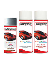 Paint For DACIA logan Code APQ Aerosol Spray basecoat paint with lacquer